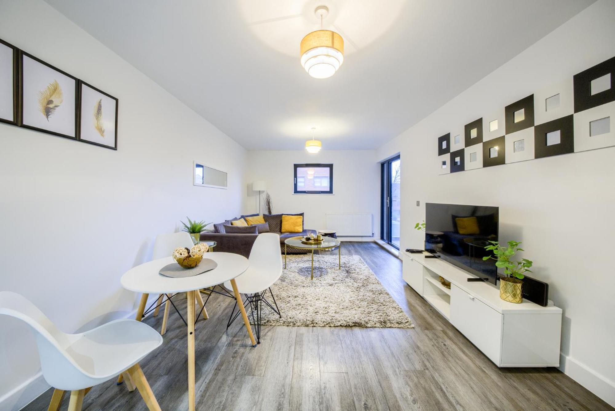 Modern 2 Bed Apartment With Central Location برمنغهام المظهر الخارجي الصورة