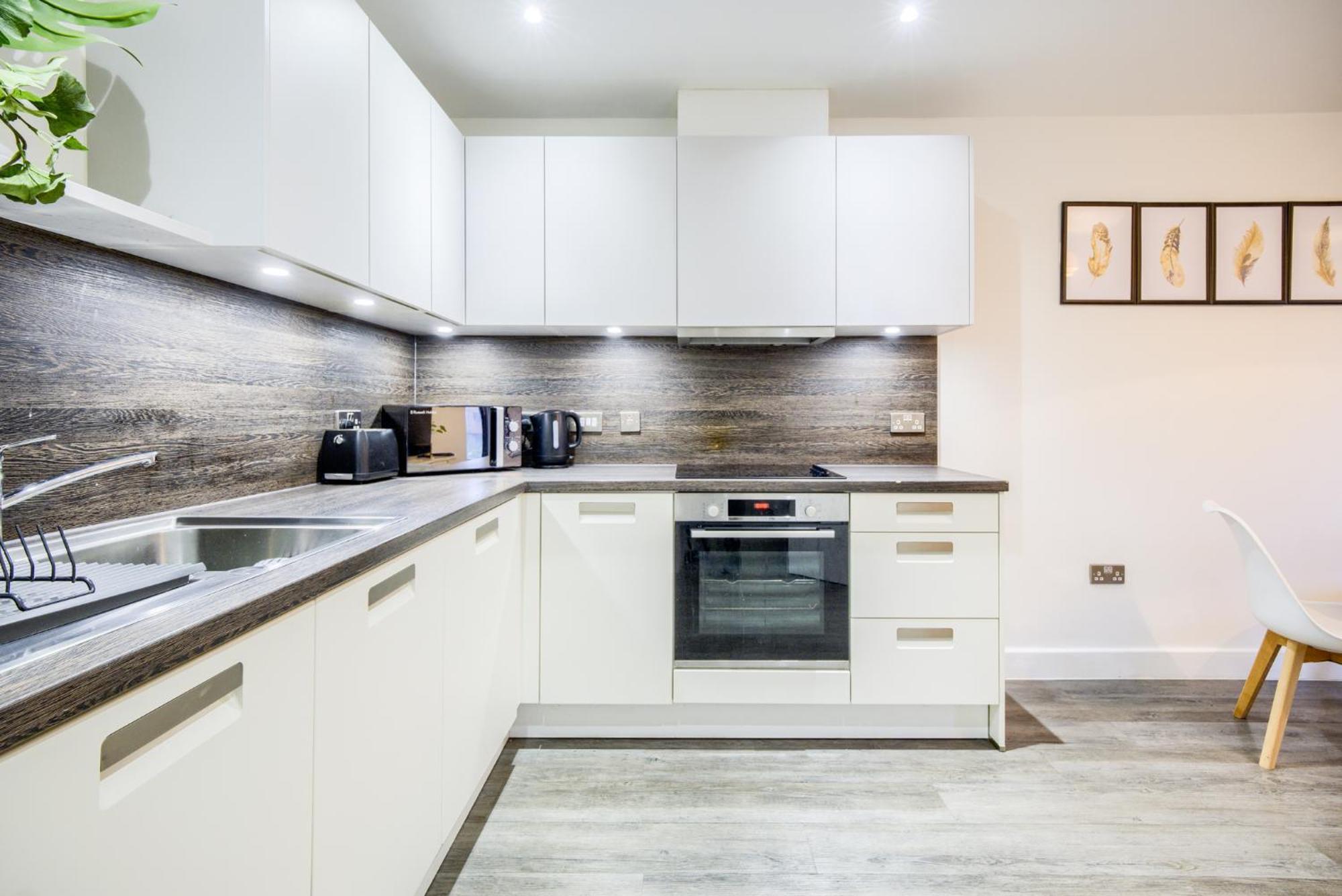 Modern 2 Bed Apartment With Central Location برمنغهام المظهر الخارجي الصورة