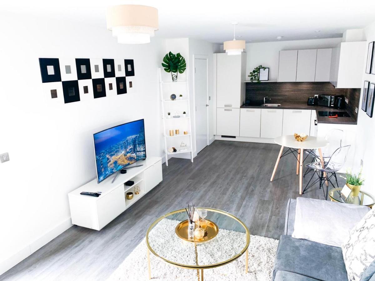 Modern 2 Bed Apartment With Central Location برمنغهام المظهر الخارجي الصورة